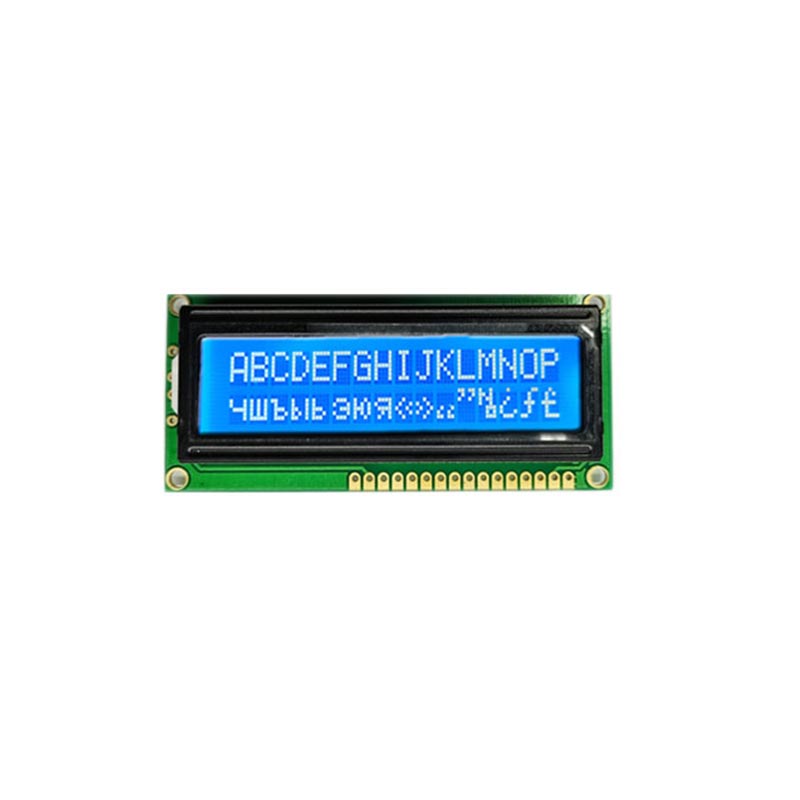 1602 شاشة LCD شاشة STN Blue Display
