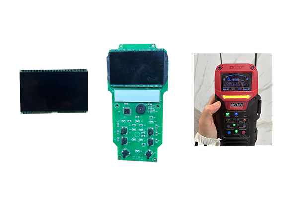 تطبيق شاشة LCD القطاع