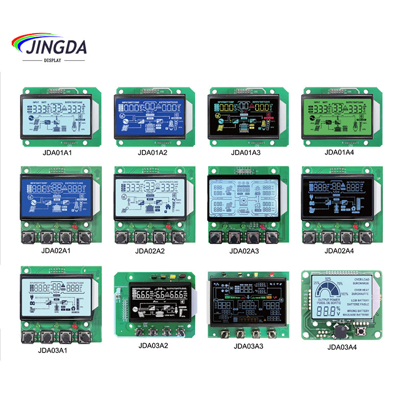 شاشة LCD القطاعية للعاكس الشمسي الكهروضوئي